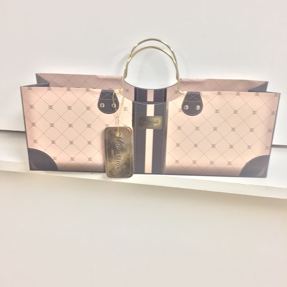 Cakewalk Wine Gift Bag Purse in Mocha